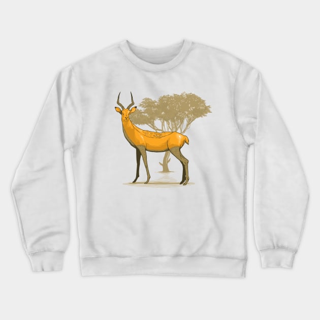 Cantelope Crewneck Sweatshirt by Frederick_Jay